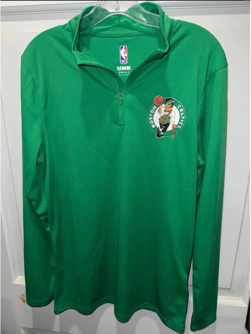 NBA Boston Celtics Quarter Zip size small